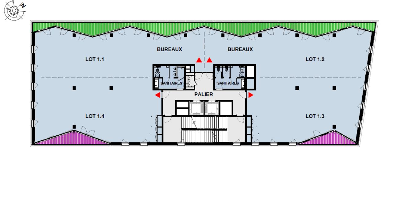Bureau Vénissieux 1825m² Location bureau Vénissieux Rhône OLBUR2203146 10